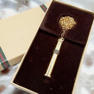 GUCCI Sherry Line Rare Perfume Necklace 😍